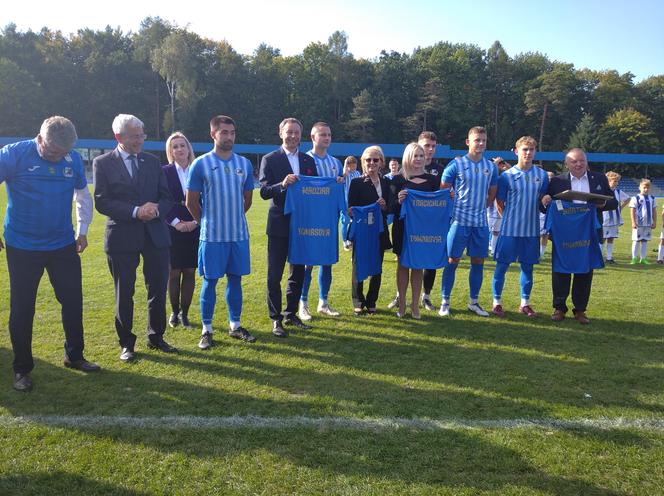 Otwarcie inwestycji sportowych w Tomaszowie Lubelskim - stadion OSiR