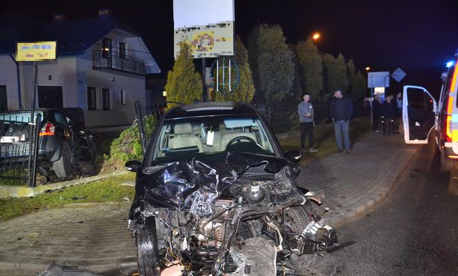 Tarnów: 18-latek wymusił pierwszeństwo na drodze. 4 osoby trafiły do szpitala