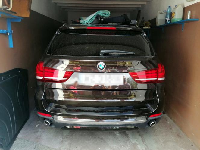 Kradzione BMW X5 odzyskane