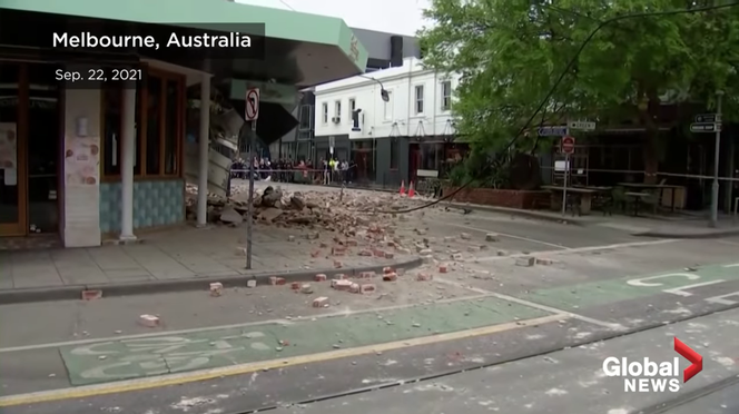 Australia - trzęsienie ziemi