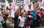 Protest nauczycieli we Wrocławiu