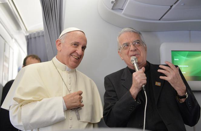 Papież Franciszek, rzecznik Watykanu ks. Federico Lombardi.