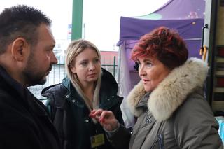 Jolanta Kwaśniewska gotowała dla uchodźców