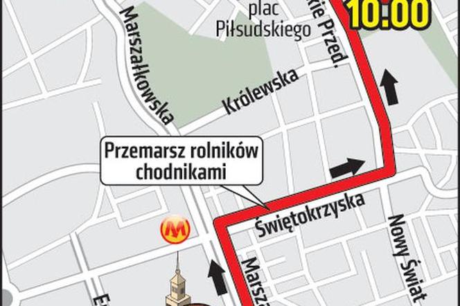 Inwazja rolników na stolicę