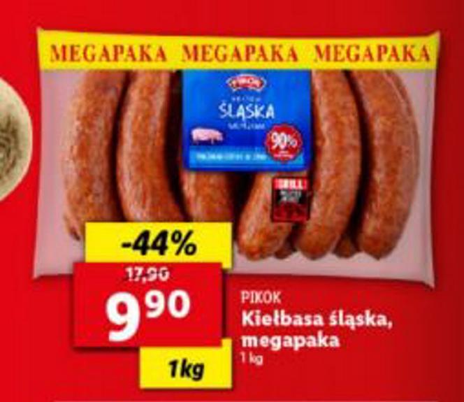 Kiełbasa śląska w MEGAcenie