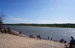Plaża Romantyczna nad Wisłą w Warszawie