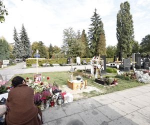 Tak wygląda grób Stanisława Tyma