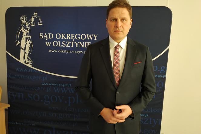 Sędzia Olgierd Dąbrowski-Żegalski - rzecznik Sądu Okręgowego w Olsztynie