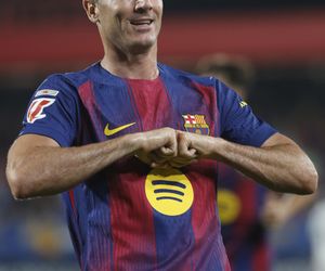 Robert Lewandowski z ojcem Krzysztofem