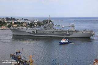Tak prezentuje się amerykański niszczyciel w Gdyni