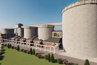 Wizualizacje rewitalizacji Cementowni Grodziec