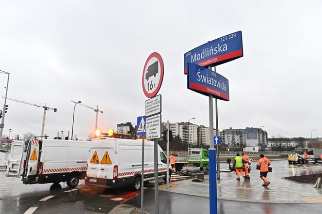 Utrudnienia na Modlińskiej. Objazdy w weekend 28-31 marca