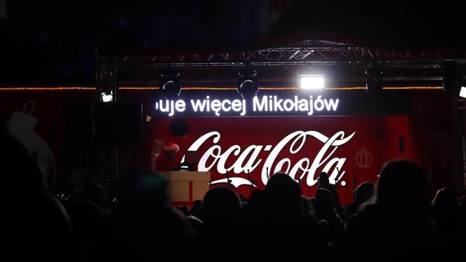 Ciężarówka Coca-Coli w Lublinie! Miasto jeszcze nigdy nie wyglądało tak magicznie! [ZDJĘCIA]