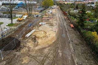 Przebudowa ul. Bożeny - kwiecień 2023