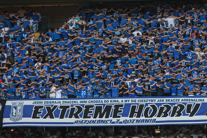 Lech Poznań - Śląsk Wrocław. Tak bawili się kibice na Enea Stadionie