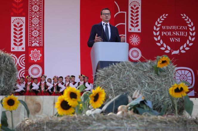 Święto Wdzięczni Polskiej Wsi w Miętnem koło Garwolina z udziałem premiera i ministrów