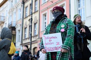 Pikieta za liberalizacją prawa aborcyjnego w Poznaniu - 7 stycznia 2024