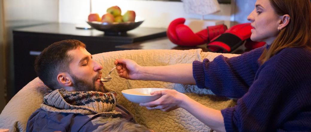 Na dobre i na złe odcinek 701, Kasia (Magdalena Czerwińska), Góral (Jan Zmit)