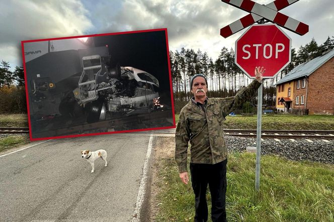 Rodzina zginęła na torach. Świadek mówi o "wielkim huku". "Pociąg pchał wrak auta"