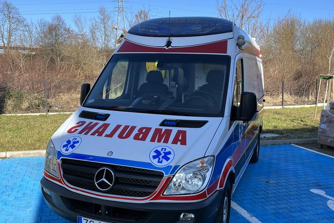 Niedawno służyła ratownikom medycznym w Szczecinie - teraz jest gotowa, by ratować życie Ukraińców