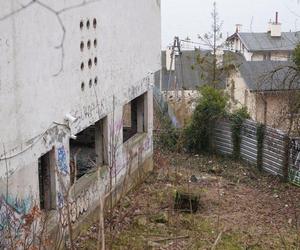 Opuszczone sanatorium Zdrowie w Gdyni Orłowie. Ruiny