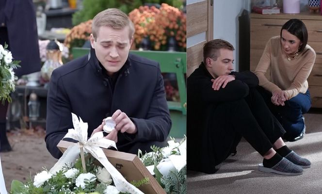  Pierwsza miłość. Wstrząsający pogrzeb Ani. Melka nie daruje sobie, że przez Ania zginęła, a Kamil stracił ukochaną - ZDJĘCIA, ZWIASTUN