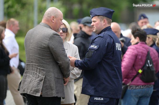 Uroczyste ślubowanie 69 nowych policjantów  w Oddziale Prewencji Policji w Katowicach