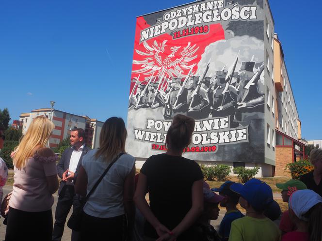 Mural w Koziegłowach