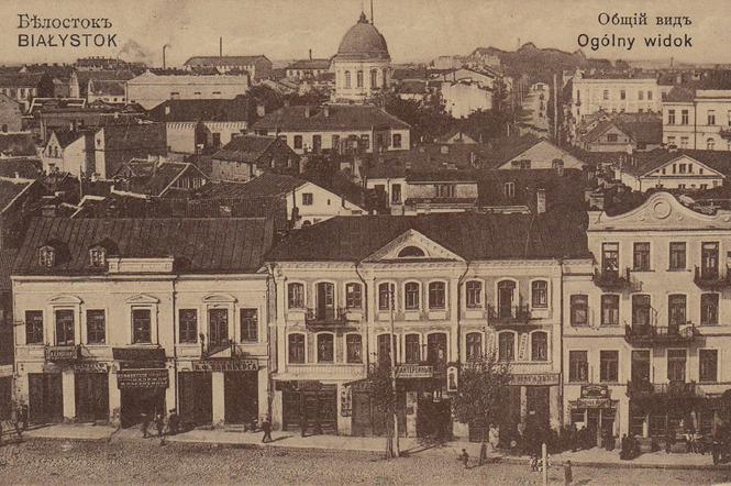 Widok ogólny Białegostoku - 1910 rok