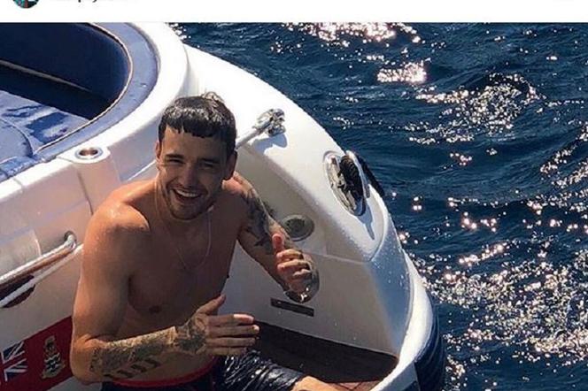 Liam Payne na wakacjach