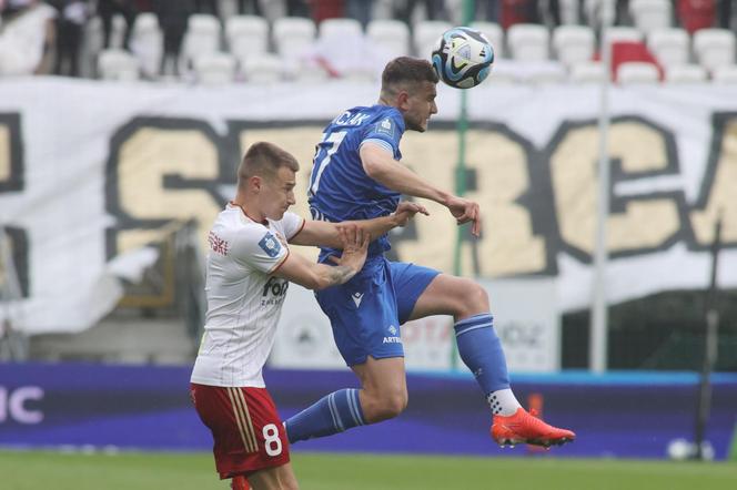 ŁKS Łódź - Lech Poznań. Kolejorz wygrywa w doliczonym czasie gry!