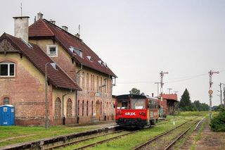 Dworzec kolejowy w Węgorzewie