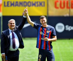 Oficjalna prezentacja Roberta Lewandowskiego w barwach FC Barcelona