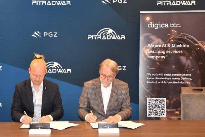 Podpisanie umowy PIT-RADWAR z Digica
