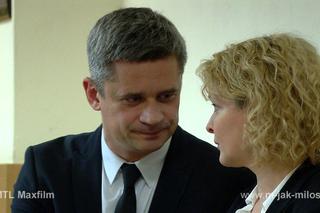 M jak miłość odc. 1045. Wiktor Żak (Piotr Grabowski), Marta (Dominika Ostałowska)