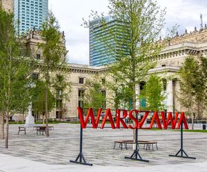 Plac Centralny Warszawa, sierpień 2025