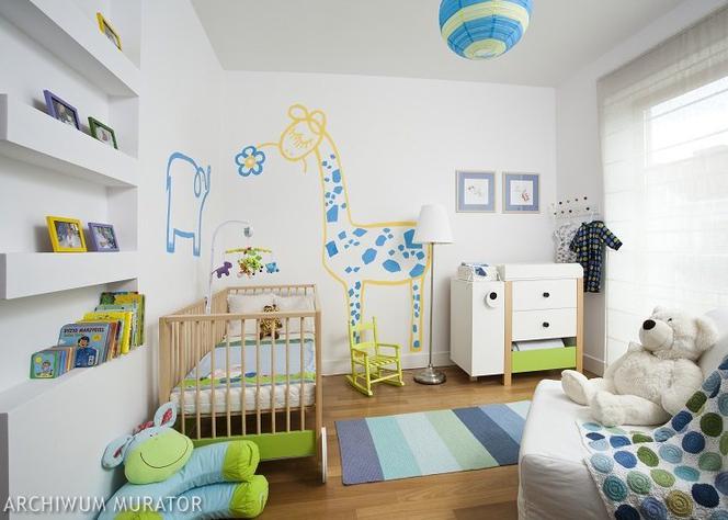 Aranżacja kolorowego kacika niemowlaka