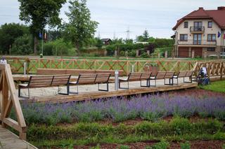 Nowa atrakcja w Bartążku. Nad jeziorem powstał AromaPark. Zobacz, jak wygląda!