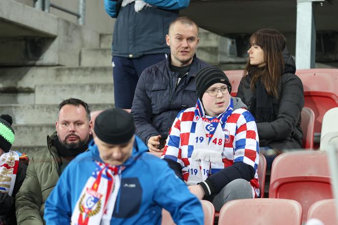 ZDJĘCIA kibiców na meczu Górnik Zabrze-Lech Poznań