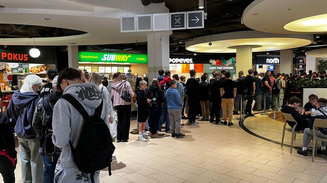 Tłumy na otwarciu Popeyes w Białymstoku
