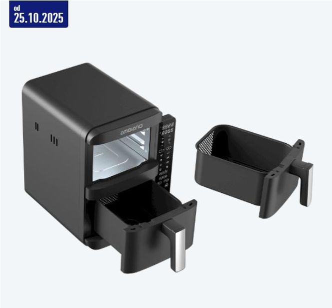 Hit w Aldi- Air Fryer z dwoma koszami