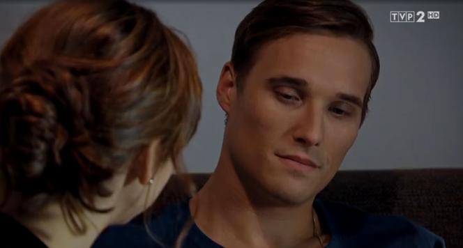 M jak miłość odc. 1482. Aneta (Ilona Janyst), Olek (Maurycy Popiel)