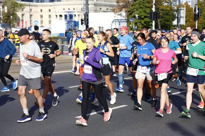 Uczestnicy 46. edycji Nationale-Nederlanden Maratonu Warszawskiego