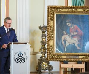 Obraz Madonny z Dzieciątkiem w Zamku Królewskim