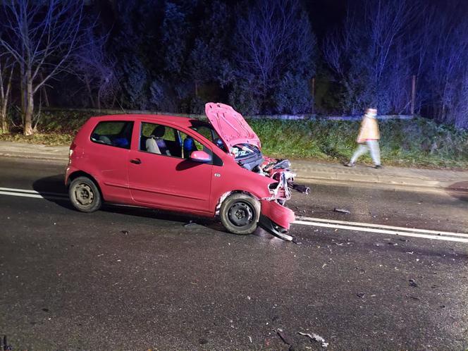 Wypadek Iłżecka 19.12.21 Starachowice