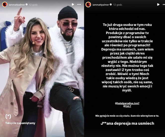 Zmarła Sonia z Hotelu Paradise
