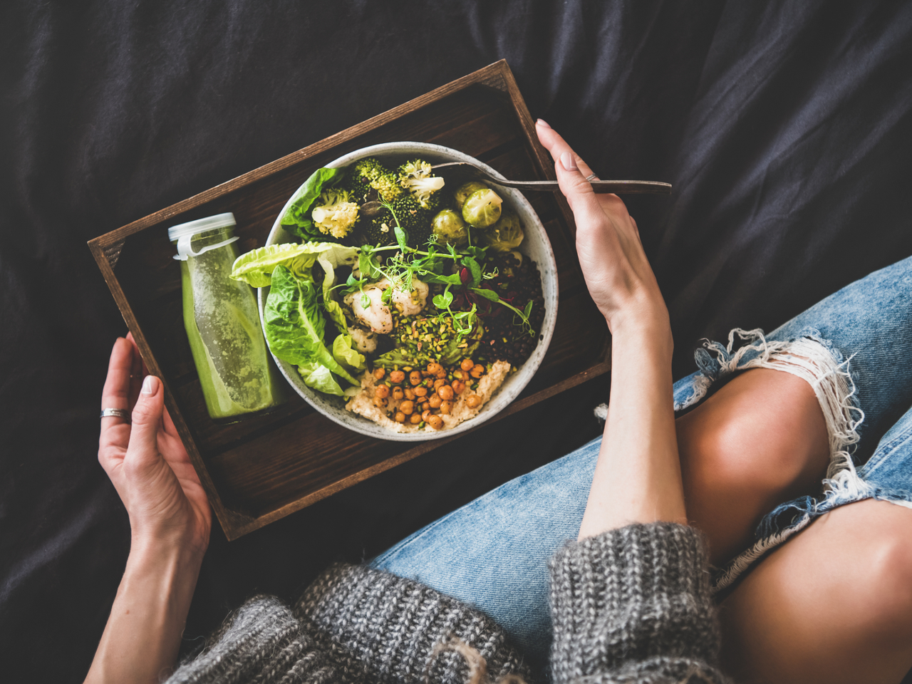 Kwarantanna domowa: zasady zdrowego żywienia 