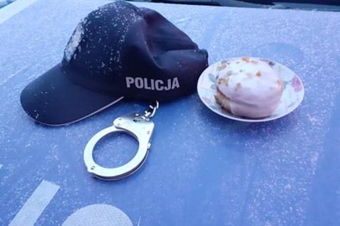 Akcja policjantów z Jarocina - nie jedz pączków za kierownicą 