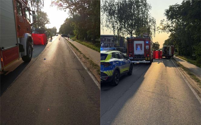 Poważny wypadek pod Poznaniem. Dziewczynka wpadła pod rozpędzony autobus