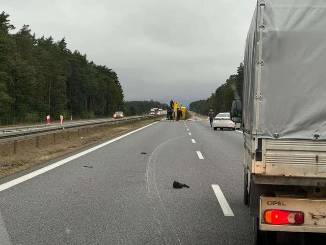 Wypadek na A4 Śląskie